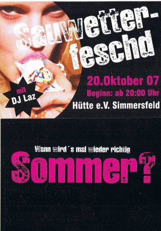sauwetterfeschd