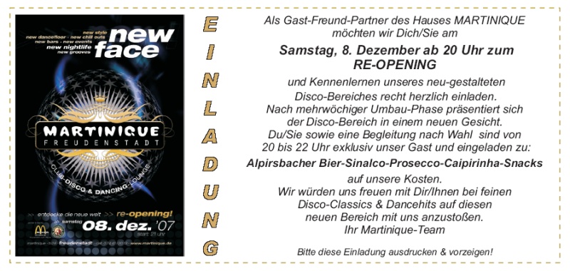 einladungzumreopeningmartinique