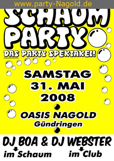 schaumparty nagolda