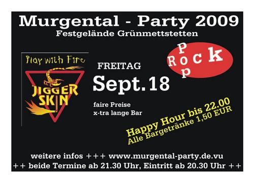 flyer murgentalparty jiggerskin