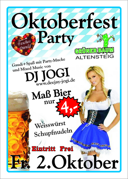 oktoberfestparty 