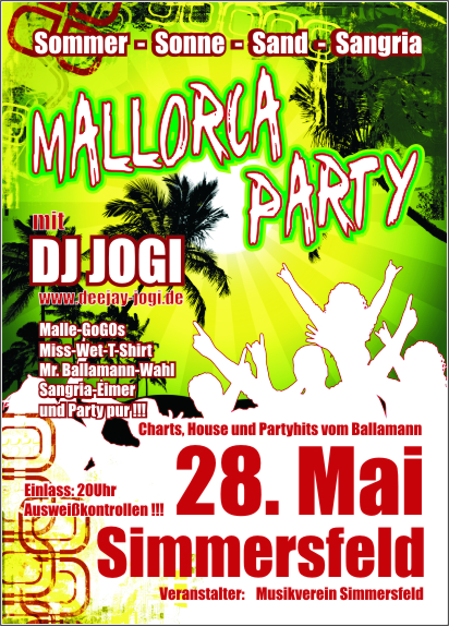 flyer mallorcaparty 