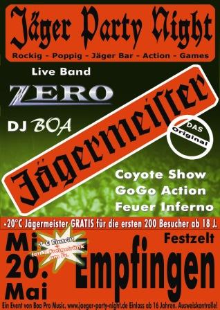 jaegerparty nightempfingen